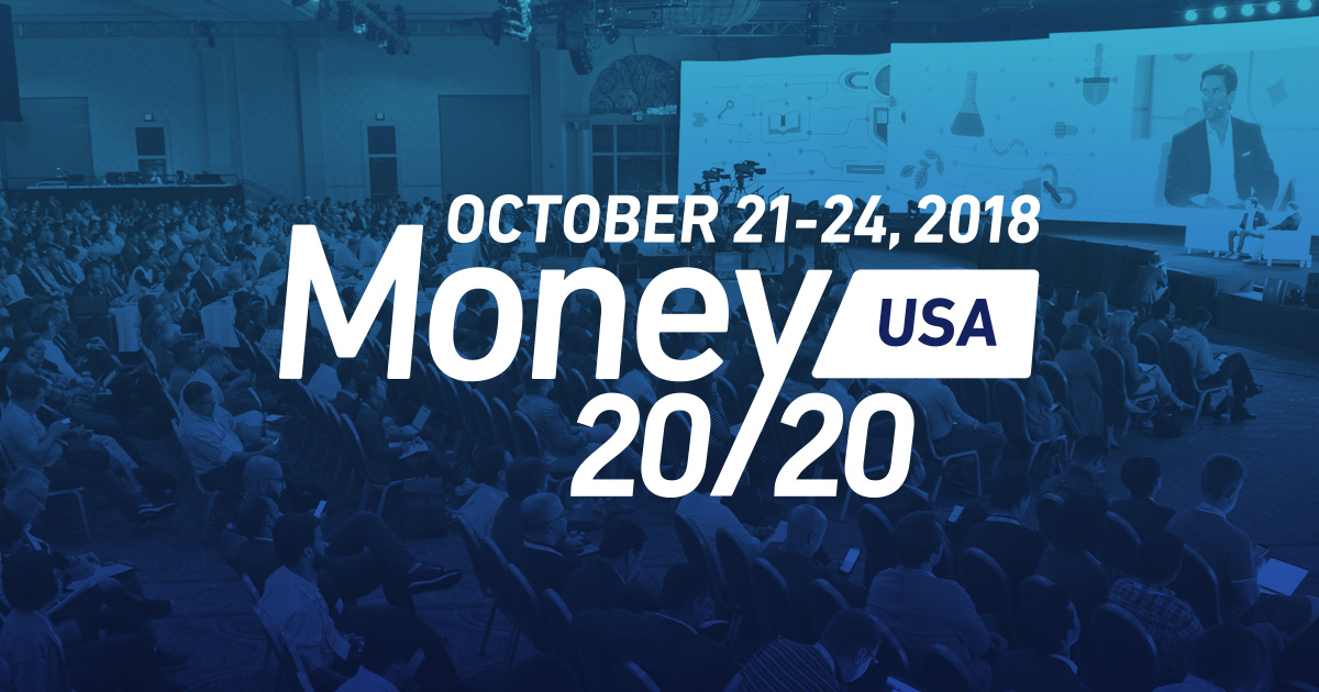 Ad promoting the Money 20/20 USA 2018 event