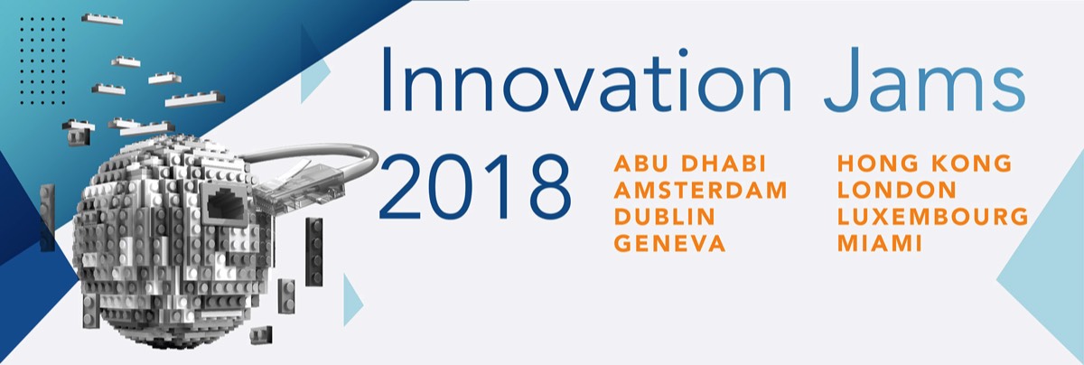 Ad promoting the Innovation Jams 2018 event